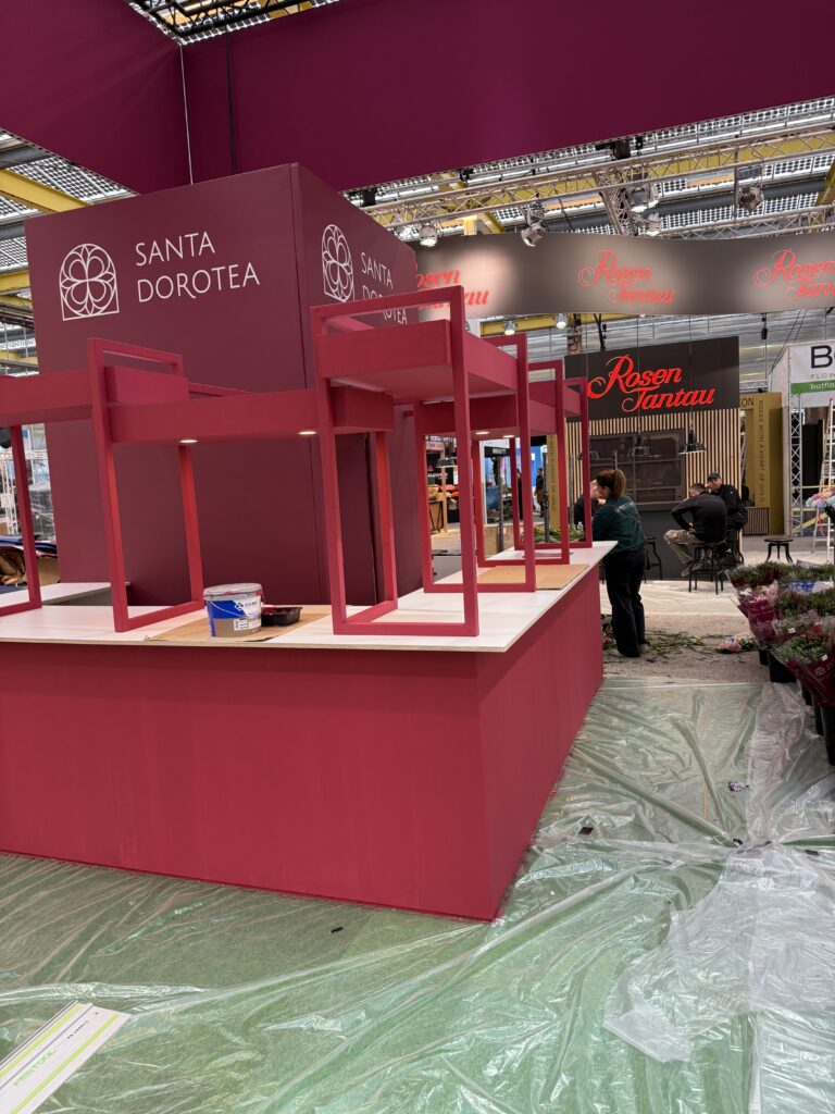 Standbouw Bloemenbeurs